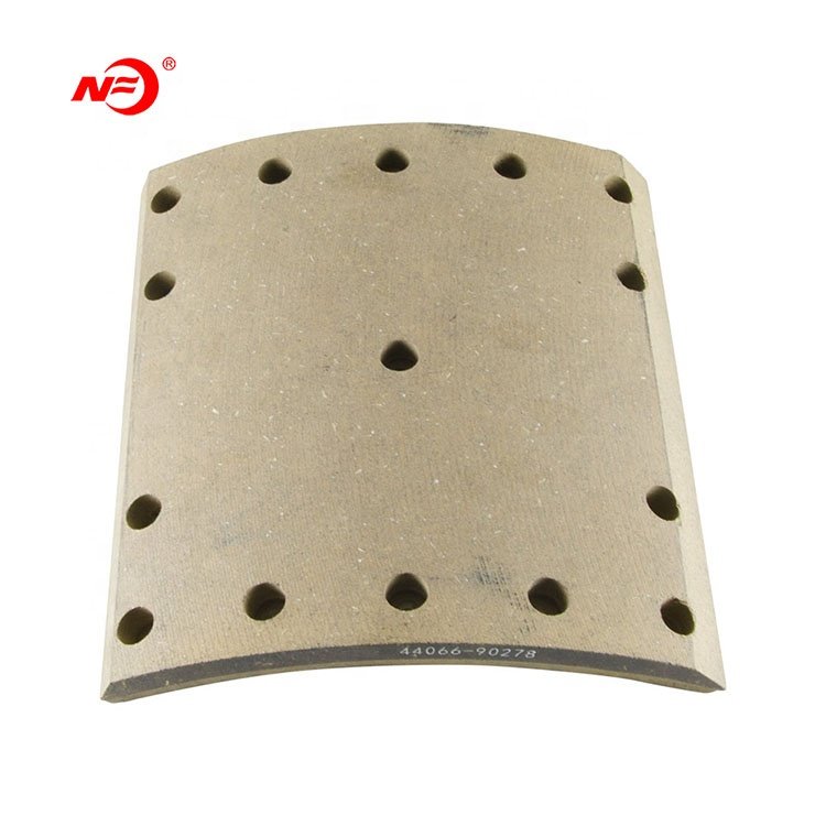 Tianyuan Trailer Truck Brake Lining 44066-90278 Brake Shoes Kits
